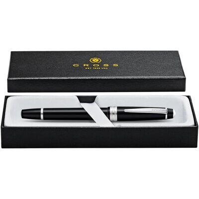 Cross, Schreibstifte, Füllfederhalter Bailey Light Schwarz-Lack M-Feder Geschenkbox (1x) Cross, Schreibstifte, Füllfederhalter Bailey Light Schwarz-Lack M-Feder Geschenkbox (1x)