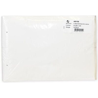 Mailmedia, Versandtasche + Luftpolstertasche, Luftpolster-Versandtaschen, Typ F16, weiss, 31 g Aussenmasse: 240 x 350 mm, Innenmasse: 215 x 340 mm (100 Stk.) Mailmedia, Versandtasche + Luftpolstertasche, Luftpolster-Versandtaschen, Typ F16, weiss, 31 g Aussenmasse: 240 x 350 mm, Innenmasse: 215 x 340 mm (100 Stk.)