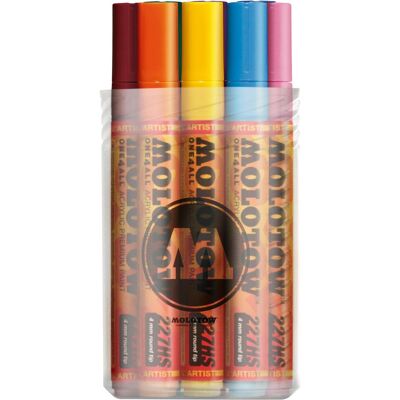 Molotow, Marker, Permanentmarker One4All 227 HS nachfüllbar 4mm sortiert VE=12 Stück Stiftebox (12x) Molotow, Marker, Permanentmarker One4All 227 HS nachfüllbar 4mm sortiert VE=12 Stück Stiftebox (12x)