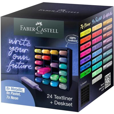 Faber-Castell, Marker, Textliner 1546 (24x) Faber-Castell, Marker, Textliner 1546 (24x)