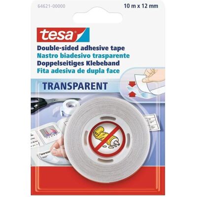 tesa, Klebeband, Doppelseitiges Klebeband transparent (12 mm) tesa, Klebeband, Doppelseitiges Klebeband transparent (12 mm)