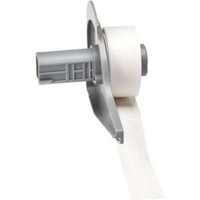 Brady, Etikettenrolle, M7C-318-498, Vinylgewebe, Weiss, matt, 8.08 mm x 9.14 m, wiederablösbar, Endlos Brady, Etikettenrolle, M7C-318-498, Vinylgewebe, Weiss, matt, 8.08 mm x 9.14 m, wiederablösbar, Endlos