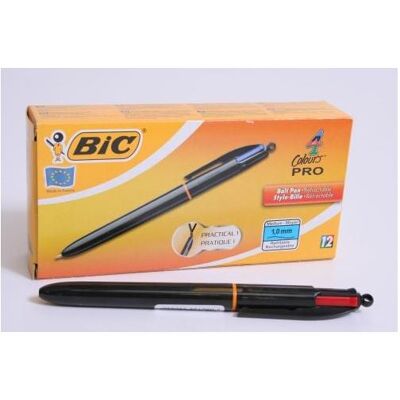 Bic, Schreibstifte, 902129 biros Schwarz, Blau, Grün, Rot Medium 12 Stk. (12x) Bic, Schreibstifte, 902129 biros Schwarz, Blau, Grün, Rot Medium 12 Stk. (12x)