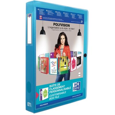 Elba, Mappe, Sammelbox POLYVISION, A4, PP, Füllhöhe: 40 mm, sortiert transparente Sichttasche auf dem Vorderdecke (A4, 1x) Elba, Mappe, Sammelbox POLYVISION, A4, PP, Füllhöhe: 40 mm, sortiert transparente Sichttasche auf dem Vorderdecke (A4, 1x)