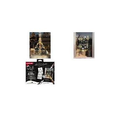 Uni-ball, Marker, Kreidemarker Chalk marker, 4er Weihnachtsbox SCANDI farbig sortiert, Rundspitze, Strichstärke: 1,8 (4x) Uni-ball, Marker, Kreidemarker Chalk marker, 4er Weihnachtsbox SCANDI farbig sortiert, Rundspitze, Strichstärke: 1,8 (4x)