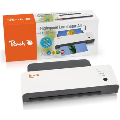 Peach, Laminiergerät, Laminiergerät Highspeed Laminator PL120 (125 µm, A4) Peach, Laminiergerät, Laminiergerät Highspeed Laminator PL120 (125 µm, A4)