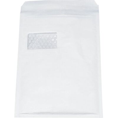 Arofol, Versandtasche + Luftpolstertasche, Luftpolstertaschen mit Fenster links 7/G (100 Stk.) Arofol, Versandtasche + Luftpolstertasche, Luftpolstertaschen mit Fenster links 7/G (100 Stk.)