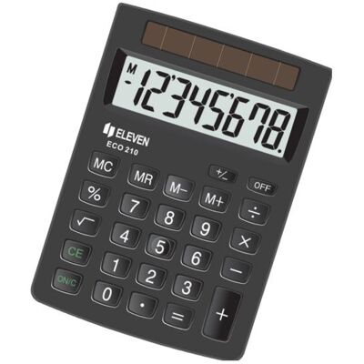 Eleven, Taschenrechner, ECO-210 Rechner Eleven, Taschenrechner, ECO-210 Rechner