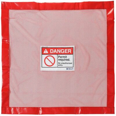 Brady, Etiketten, Verschliessbaren Schachtabdeckungen, PVC-beschichtetes Polyester, Rot, Genehmigung erforderli Brady, Etiketten, Verschliessbaren Schachtabdeckungen, PVC-beschichtetes Polyester, Rot, Genehmigung erforderli