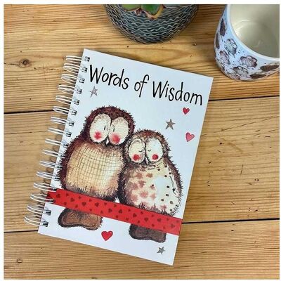 Teka, Heft + Block, Spiralnotizbuch A5/100K SJ03 Wise Owls TW (A5) Teka, Heft + Block, Spiralnotizbuch A5/100K SJ03 Wise Owls TW (A5)