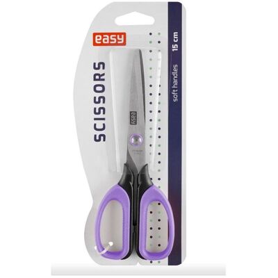 Easy, Schere, Schulschere 15cm lila (15 cm) Easy, Schere, Schulschere 15cm lila (15 cm)