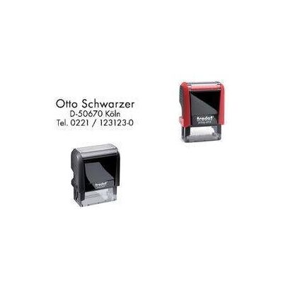 Trodat, Stempel, Textstempelautomat Printy 4910, 3-zeilig, rot Trodat, Stempel, Textstempelautomat Printy 4910, 3-zeilig, rot