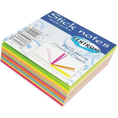 Centrum Haftnotiz, Selbstklebende Notizzettel 75x75mm 225K. 87411 (75 x 75 mm) Centrum Haftnotiz, Selbstklebende Notizzettel 75x75mm 225K. 87411 (75 x 75 mm)