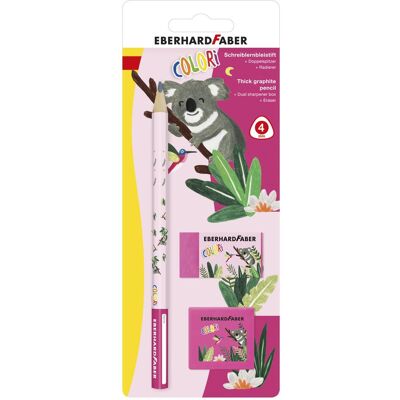 EberhardFaber, Bleistift, Colori Schulset BK farbig sortiert, blau / pink sortiert (2B, HB) EberhardFaber, Bleistift, Colori Schulset BK farbig sortiert, blau / pink sortiert (2B, HB)