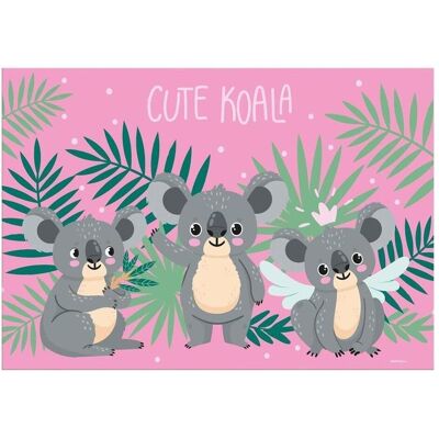 Derform, Unterlage, Koala abgedeckte Unterlage Derform, Unterlage, Koala abgedeckte Unterlage