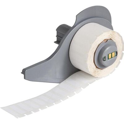 Brady, Etikettenrolle, M7-10-423, Polyester, Weiss, glänzend, 19.05 x 6.35 mm, permanent (750 E.) (26.97 mm) Brady, Etikettenrolle, M7-10-423, Polyester, Weiss, glänzend, 19.05 x 6.35 mm, permanent (750 E.) (26.97 mm)