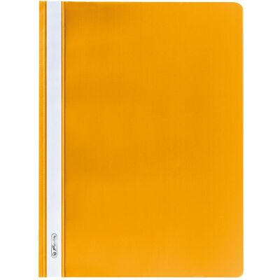 Herlitz, Mappe, Schnellhefter, DIN A4, aus PP-Folie, gelb (A4, 1x) Herlitz, Mappe, Schnellhefter, DIN A4, aus PP-Folie, gelb (A4, 1x)