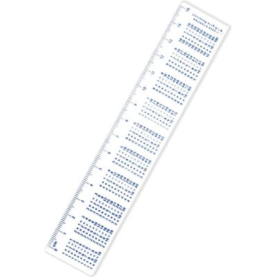 Starpak, Lineal, Ruler 15cm with multiplication table - (163096) (15 cm, Kunststoff) Starpak, Lineal, Ruler 15cm with multiplication table - (163096) (15 cm, Kunststoff)