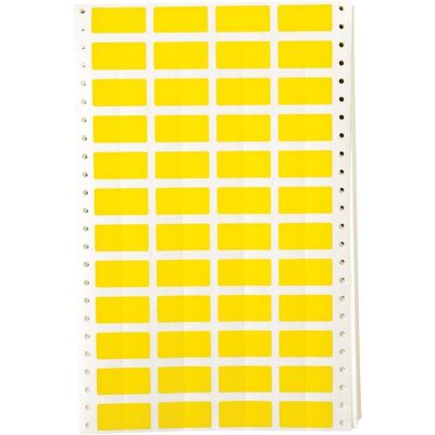 Brady, Etikettenrolle, DAT-4-637-10, Polyvinylfluorid, Gelb, matt, 38.10 x 19.05 mm, permanent, 4-bahnig (10000 E.) (38.10 mm) Brady, Etikettenrolle, DAT-4-637-10, Polyvinylfluorid, Gelb, matt, 38.10 x 19.05 mm, permanent, 4-bahnig (10000 E.) (38.10 mm)