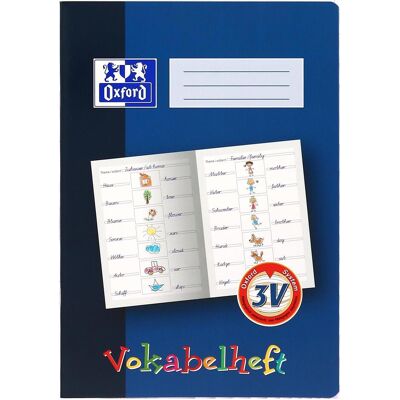 Oxford, Heft + Block, Vokabelheft A4 (A4, Liniert) Oxford, Heft + Block, Vokabelheft A4 (A4, Liniert)
