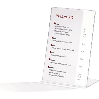 Durable, Prospektständer, Präsentationsständer A5,transparent (A5) Durable, Prospektständer, Präsentationsständer A5,transparent (A5)