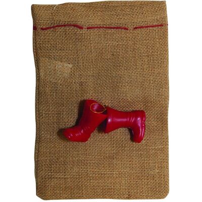 NoName, Geschenkverpackung, Geschenksack, FOLIA PAPIER, mit Stiefeln, 17x25cm, natur NoName, Geschenkverpackung, Geschenksack, FOLIA PAPIER, mit Stiefeln, 17x25cm, natur