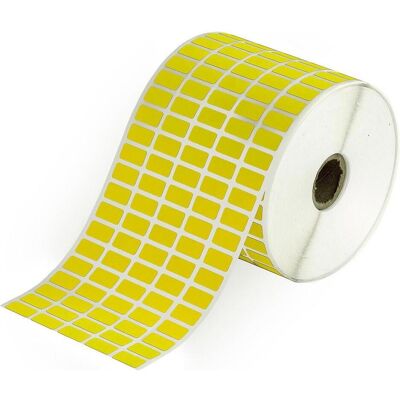 Brady, Etikettenrolle, BPT-G3-8423-YL, Polyester, Gelb, 15.00 x 9.00 mm, permanent, 5-bahnig (2500 E.) (108 mm) Brady, Etikettenrolle, BPT-G3-8423-YL, Polyester, Gelb, 15.00 x 9.00 mm, permanent, 5-bahnig (2500 E.) (108 mm)