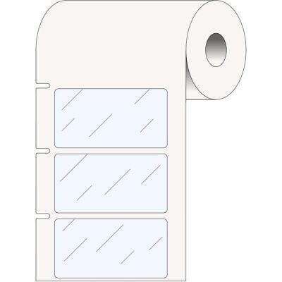 Brady, Etikettenrolle, THT-303-7600-1.5-SC, Polypropylen, Transparent, glänzend, 48.26 x 25.40 mm, permanent (1500 (48.26 mm) Brady, Etikettenrolle, THT-303-7600-1.5-SC, Polypropylen, Transparent, glänzend, 48.26 x 25.40 mm, permanent (1500 (48.26 mm)