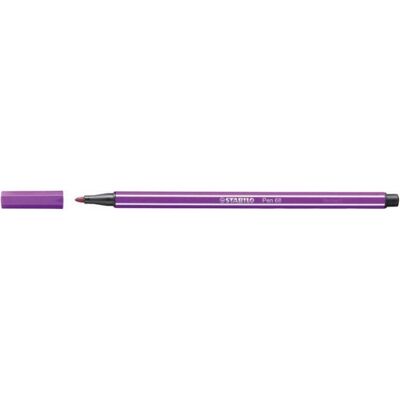 STABILO Pen 68 Lilac Wasserbasierte Tinte - 1mm - 10 Stück - Filzstift STABILO Pen 68 Lilac Wasserbasierte Tinte - 1mm - 10 Stück - Filzstift