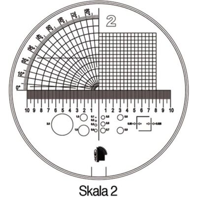 Schweizer, Lineal, Messskala Tech-Line Skala-Ø 25/2,5 mm Duo-Skala 2 Schweizer, Lineal, Messskala Tech-Line Skala-Ø 25/2,5 mm Duo-Skala 2