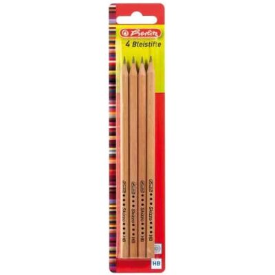 Herlitz, Bleistift, Bleistift Skizzo natur, sechseckig, H„rtegrad HB (HB, 4x) Herlitz, Bleistift, Bleistift Skizzo natur, sechseckig, H„rtegrad HB (HB, 4x)