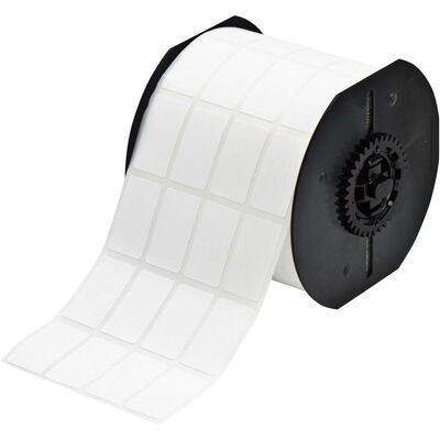 Brady, Etikettenrolle, B33-165-499, Nylongewebe, Weiss, matt, 20.30 x 36.50 mm, permanent, 4-bahnig (2500 E.) (93.98 mm) Brady, Etikettenrolle, B33-165-499, Nylongewebe, Weiss, matt, 20.30 x 36.50 mm, permanent, 4-bahnig (2500 E.) (93.98 mm)