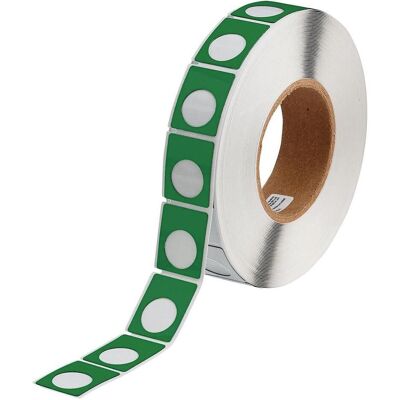 Brady, Etikettenrolle, THTEP-05-7593-GN, EPREP, Polyester, Grün, 30.00 x 40.00 mm, permanent (750 E.) (43 mm) Brady, Etikettenrolle, THTEP-05-7593-GN, EPREP, Polyester, Grün, 30.00 x 40.00 mm, permanent (750 E.) (43 mm)