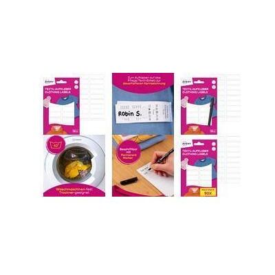 Avery Etiketten, Textil-Etiketten, 13 x 45 mm, weiss, inkl Avery Etiketten, Textil-Etiketten, 13 x 45 mm, weiss, inkl