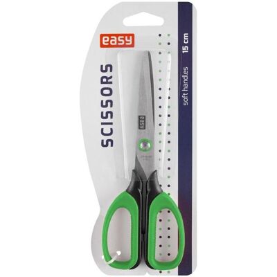 Easy, Schere, Schulschere 15 cm grün (15 cm) Easy, Schere, Schulschere 15 cm grün (15 cm)
