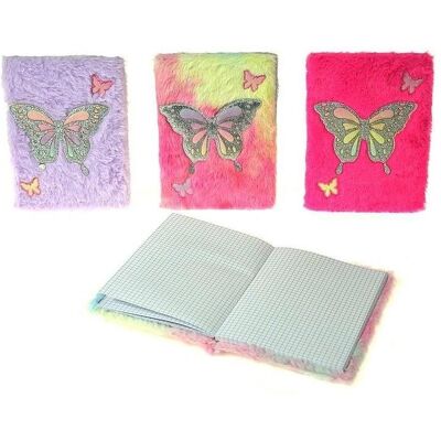 Adar, Heft + Block, Plüsch-Notizbuch A5/80K MIX (A5, Weicher Einband) Adar, Heft + Block, Plüsch-Notizbuch A5/80K MIX (A5, Weicher Einband)