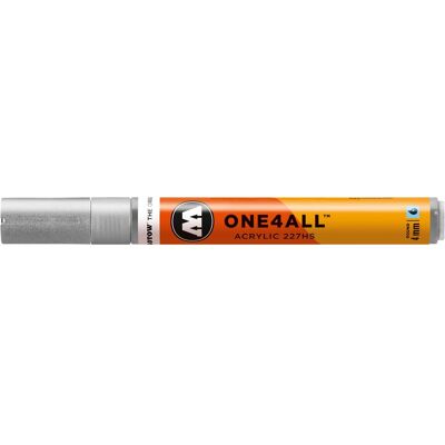 Molotow, Marker, Filzstift One4all 227HS metallic silver 227 (1x) Molotow, Marker, Filzstift One4all 227HS metallic silver 227 (1x)
