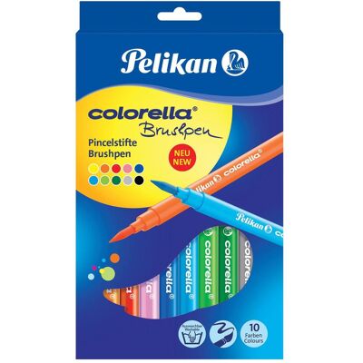 Pelikan Malstifte, Brushpen colorella (10x) Pelikan Malstifte, Brushpen colorella (10x)