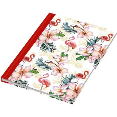 Rnk, Heft + Block, Notizbuch Flamingo rot (A5, Harter Einband) Rnk, Heft + Block, Notizbuch Flamingo rot (A5, Harter Einband)