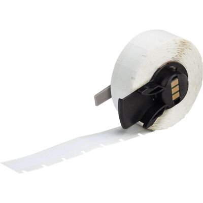 Brady, Etikettenrolle, M6-39-422, Polyester, Weiss, glänzend, 9.53 x 15.24 mm, permanent (750 E) (20.62 mm) Brady, Etikettenrolle, M6-39-422, Polyester, Weiss, glänzend, 9.53 x 15.24 mm, permanent (750 E) (20.62 mm)