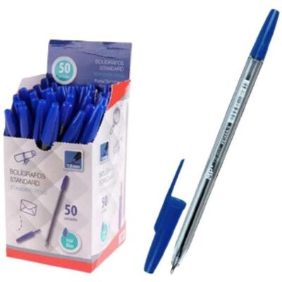 Teka, Schreibstifte, Blauer Kugelschreiber (50 Stück) (50x) Teka, Schreibstifte, Blauer Kugelschreiber (50 Stück) (50x)