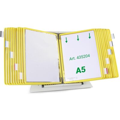Tarifold A5 Sichttafelsystem - Gelb - Display System Tarifold A5 Sichttafelsystem - Gelb - Display System