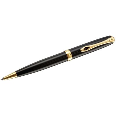 Diplomat, Schreibstifte, Kugelschreiber Excellence A2 lack schwarz vergoldet easyFlow (1x) Diplomat, Schreibstifte, Kugelschreiber Excellence A2 lack schwarz vergoldet easyFlow (1x)