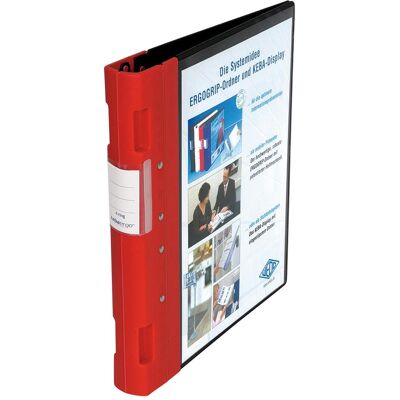 Wedo, Ordner, ERGOGRIP Präsentations-Ordner, 38 mm, rot Vorderdeckel & Rückendeckel: rot, DIN A4, Füllhöhe... (A4, 38 mm, 1 Stk.) Wedo, Ordner, ERGOGRIP Präsentations-Ordner, 38 mm, rot Vorderdeckel & Rückendeckel: rot, DIN A4, Füllhöhe... (A4, 38 mm, 1 Stk.)