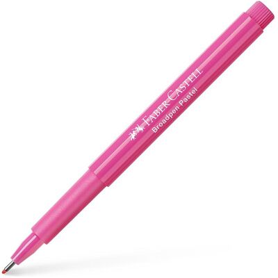 Faber-Castell, Schreibstifte, Fineliner Broadpen 1554 0.8 mm, Purpurrosa (1x) Faber-Castell, Schreibstifte, Fineliner Broadpen 1554 0.8 mm, Purpurrosa (1x)
