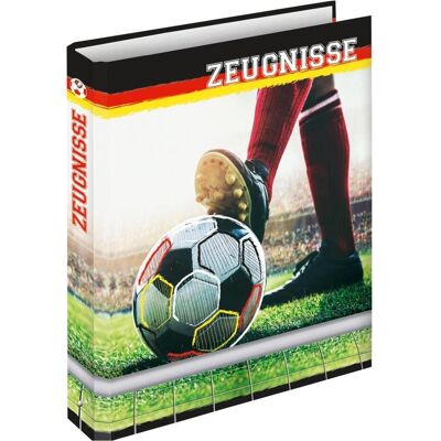 Magni, Ordner, RNK 46782 - Zeugnisringbuch Fussballfieber für DIN A4 Formate mit 4 Ring-Mechanik, 1 Stück (A4, 1 Stk.) Magni, Ordner, RNK 46782 - Zeugnisringbuch Fussballfieber für DIN A4 Formate mit 4 Ring-Mechanik, 1 Stück (A4, 1 Stk.)