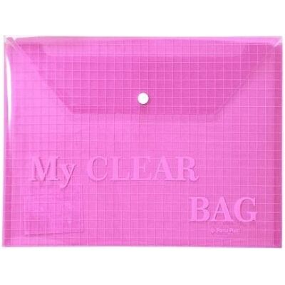 Panta Plast Focus C330 A4-Umschlag, transparentes Rosa, Bindegerät Zubehör, Transparent, Rosa Panta Plast Focus C330 A4-Umschlag, transparentes Rosa, Bindegerät Zubehör, Transparent, Rosa