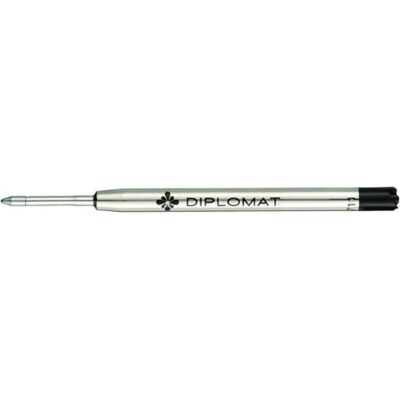 Diplomat, Ersatzpatronen + Tintenfass, Kugelschreibermine G2-Format B schwarz (Schwarz, 1 mm, 1 Stk.) Diplomat, Ersatzpatronen + Tintenfass, Kugelschreibermine G2-Format B schwarz (Schwarz, 1 mm, 1 Stk.)
