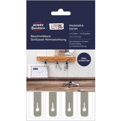 Magni, Sicherheitskennzeichnung, 62030 Living Schlüssel Kennzeichnung (16 Etiketten, 4 Schilder, beschreibbar, 14 x 1 Magni, Sicherheitskennzeichnung, 62030 Living Schlüssel Kennzeichnung (16 Etiketten, 4 Schilder, beschreibbar, 14 x 1