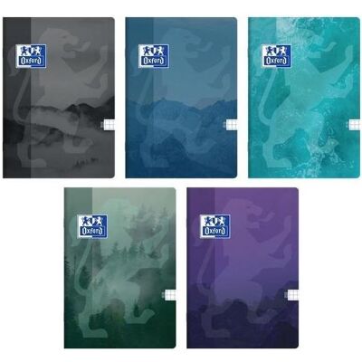 Oxford, Heft + Block, Teenager-Notizbuch A4/60K kariert (5 Stück) (A4, Kariert, Weicher Einband) Oxford, Heft + Block, Teenager-Notizbuch A4/60K kariert (5 Stück) (A4, Kariert, Weicher Einband)